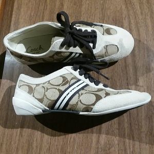 Coach Tan Suede Shoes